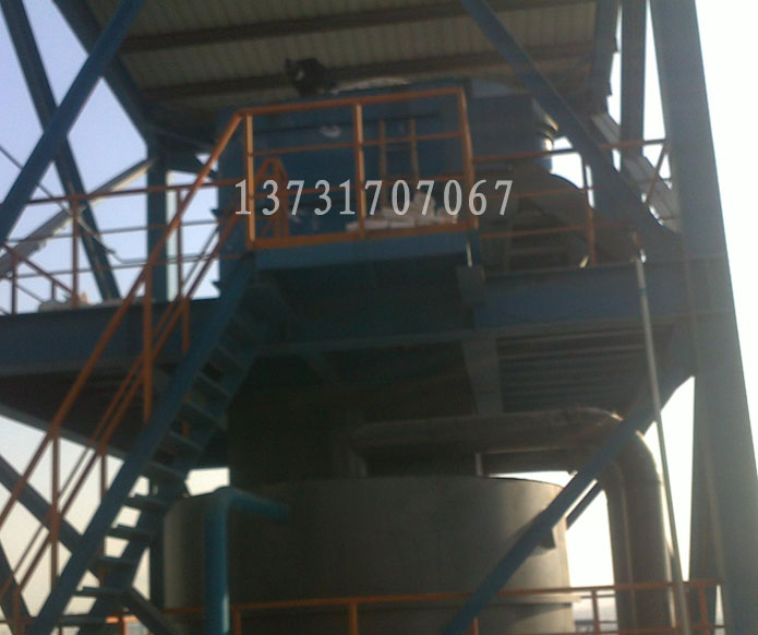 山西陽泉氧化鋁廠空氣提升機(jī)頂部料倉(cāng)布袋除塵器已發(fā)貨